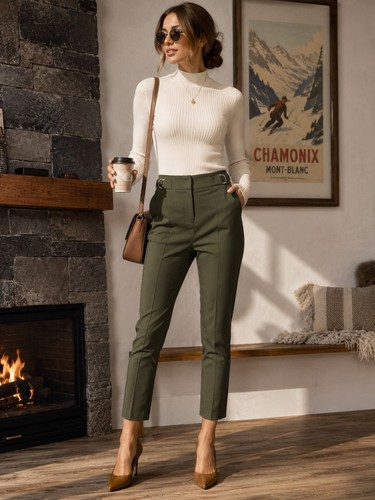 Pantaloni alla caviglia