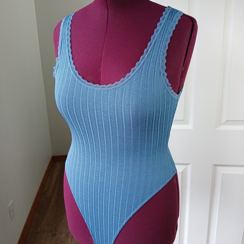 Body forever pizzo blu - body, 21