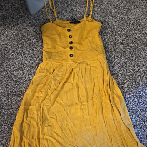 Maxi abito giallo forever - maxi,