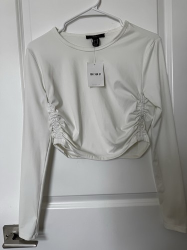 Crop top forever bianco - top,
